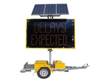 mage result for solar traffic message board