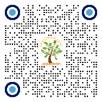A black dots with blue circles and a tree

Description automatically generated