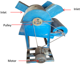 Figure 1 Rice Treshing Machine After Construction  