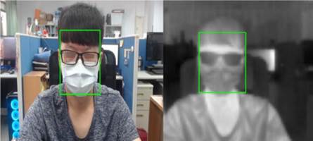 A person wearing a mask

Description automatically generated