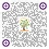 A black and purple circles with a tree and text

Description automatically generated