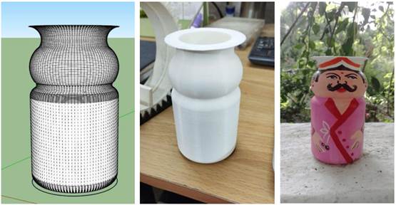 A collage of a vase

Description automatically generated