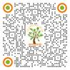 A black and orange dots with a tree and text

Description automatically generated