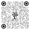 A black and white image of a tree and circles

Description automatically generated