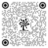 A black and white image of a tree with circles and circles

Description automatically generated