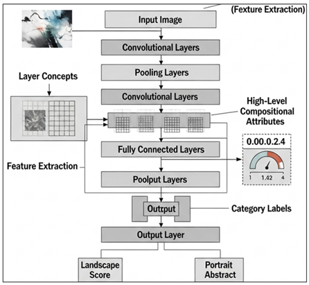 CNN-Based Aesthetic Feature Extraction and Classification Pipeline