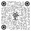 A black and white image of a tree and circles

Description automatically generated