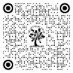 A black and white image of a tree with circles and a logo

Description automatically generated