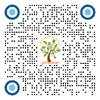 A black and blue circles with a tree and text

Description automatically generated
