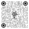 A black and white image of a tree and circles

Description automatically generated