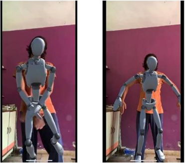 A collage of a person with a robot

AI-generated content may be incorrect.