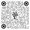 A black and white image of a tree with circles and a tree

Description automatically generated