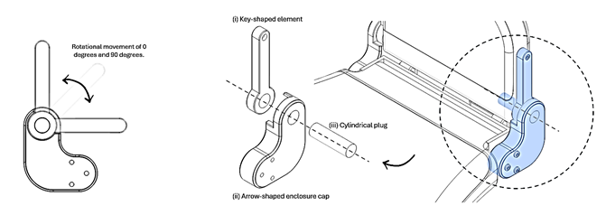 A drawing of a mechanical part

AI-generated content may be incorrect.