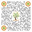 A black dots with orange circles and a tree

Description automatically generated