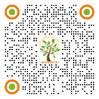 A black and orange dots with a tree and text

Description automatically generated
