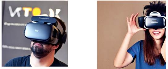 A person and person wearing virtual reality goggles

Description automatically generated with medium confidence