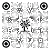 A black and white image of a tree

Description automatically generated