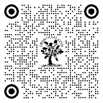A black and white image of a tree

Description automatically generated