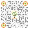 A black and orange dots with a tree and text

Description automatically generated