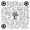 A black and white background with circles and a tree

Description automatically generated