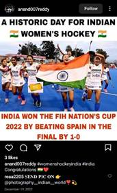 A group of women holding a flag

Description automatically generated