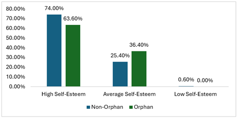 Self-Esteem Level by Student Type
