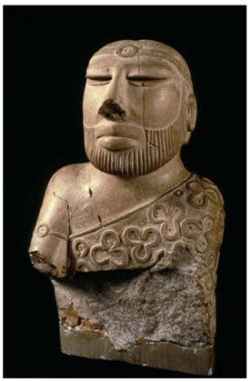 A stone statue of a person
AI-generated content may be incorrect.