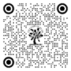 A black and white image of a tree with circles and a tree

Description automatically generated