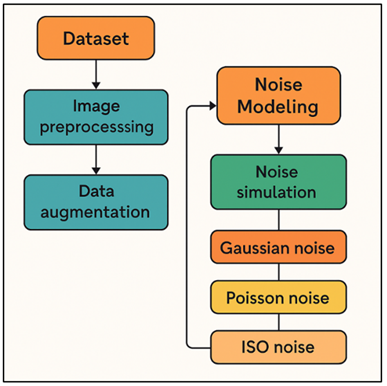 Noise Modeling Architecture for Artistic Image Restoration