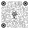 A black and white image of a tree

Description automatically generated
