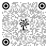 A black and white image of a tree with circles and a text

Description automatically generated