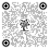 A black and white image of a tree with circles and a tree

Description automatically generated
