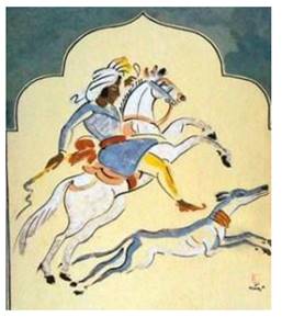 A drawing of a person riding a horse

Description automatically generated with medium confidence