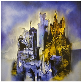 Suresh Choudhary, Inscape 3, Oil on Canvas