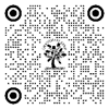 A black and white image of a tree with circles and a tree

Description automatically generated