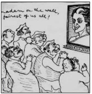 A cartoon of a group of people

Description automatically generated