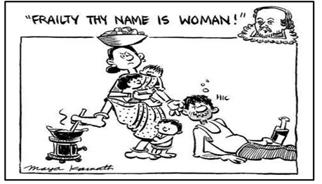 A cartoon of a person with a group of children

Description automatically generated