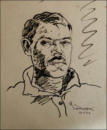 A drawing on a book

Description automatically generated with medium confidence