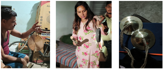 Ghanta, Gharial, and Manjeera