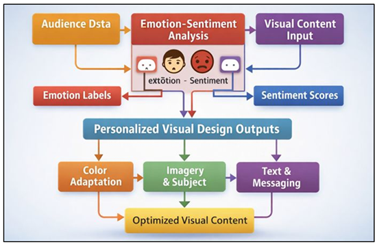 Emotion-Aware and Sentiment-Driven Visual Design Framework