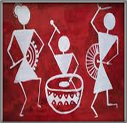 Orginal Warli Painting | Warli Art by Artist with Disability