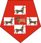 A red diamond with a group of animals

Description automatically generated