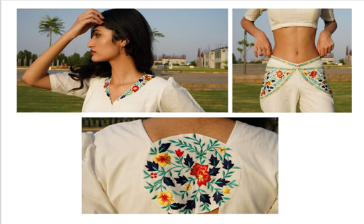 A person in a white shirt

Description automatically generated