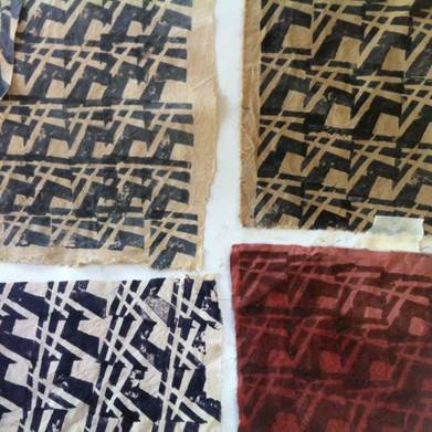 A group of pieces of fabric

Description automatically generated