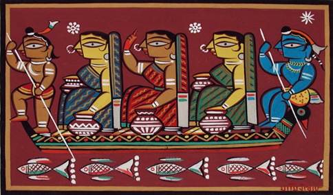 A painting of a group of people

Description automatically generated