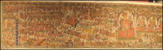 A large wall with a large crowd of people

Description automatically generated with medium confidence