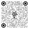 A black and white image of a tree and circles

Description automatically generated