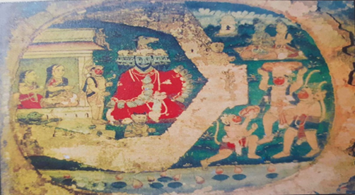 A picture containing text, painting

Description automatically generated