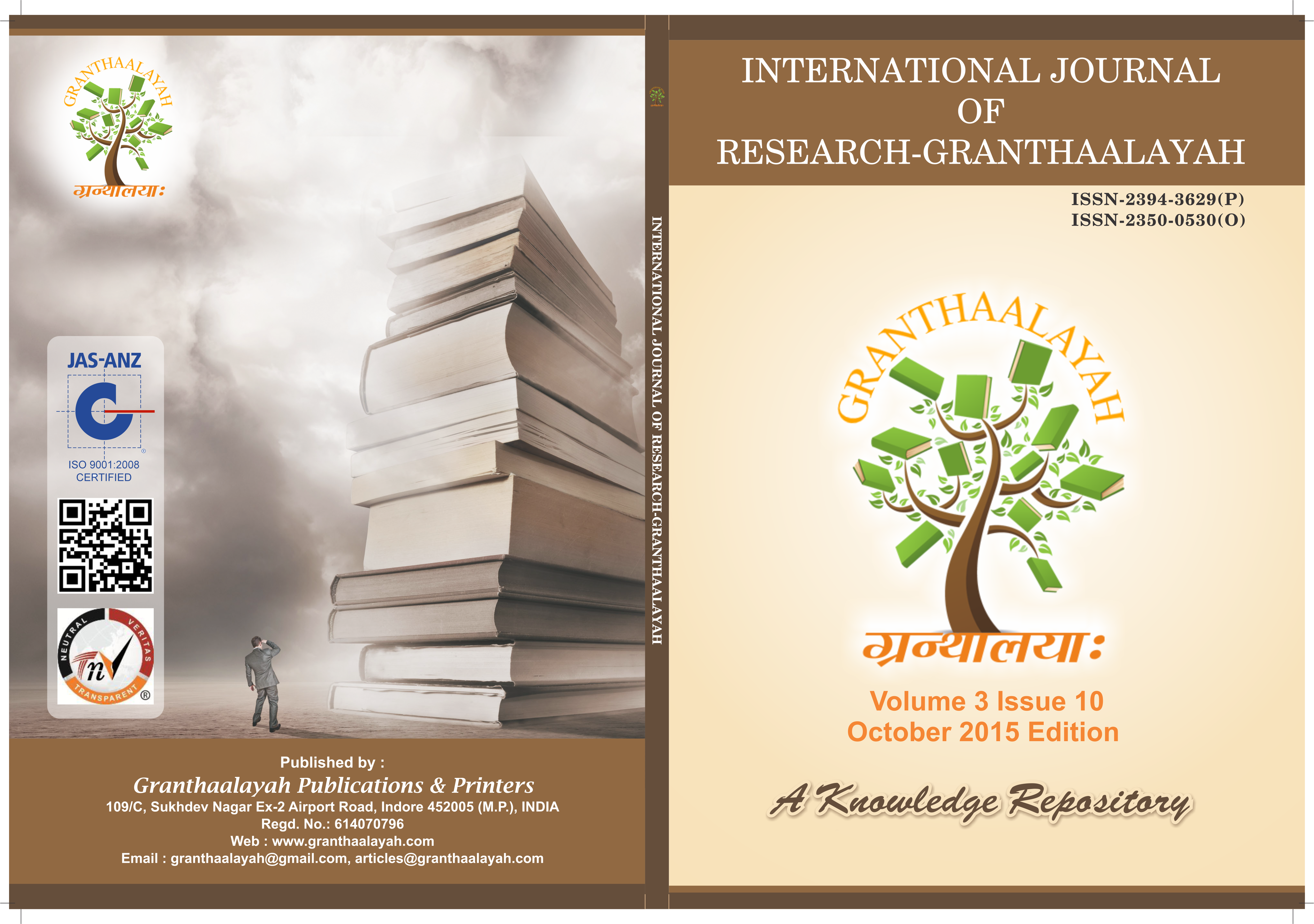 					View Vol. 3 No. 10 (2015): Volume 3 Issue 10 - October, 2015
				